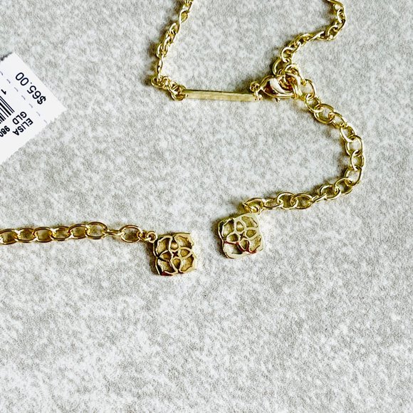 KENDRA SCOTT Elisa Gold Pendant Necklace In Iridescent Opalite - DO NOT BUY! - Picture 4 of 5